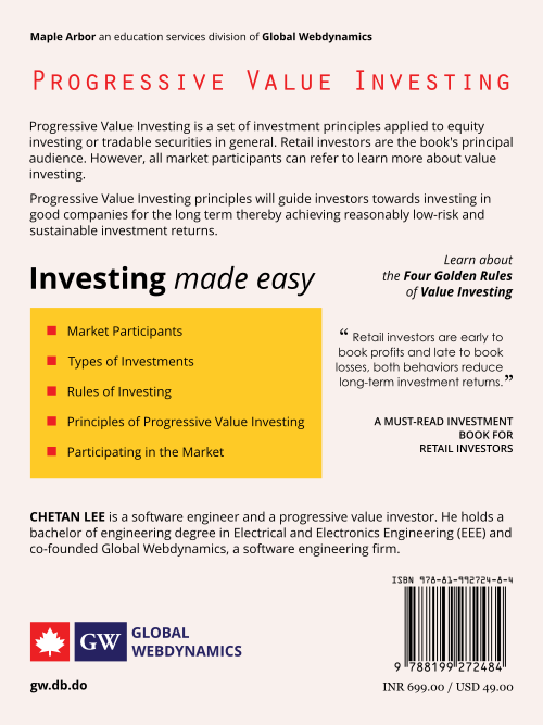 Progressive Value Investing - Book